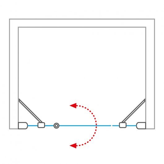 Drawing of TDO1 left door and TBD right