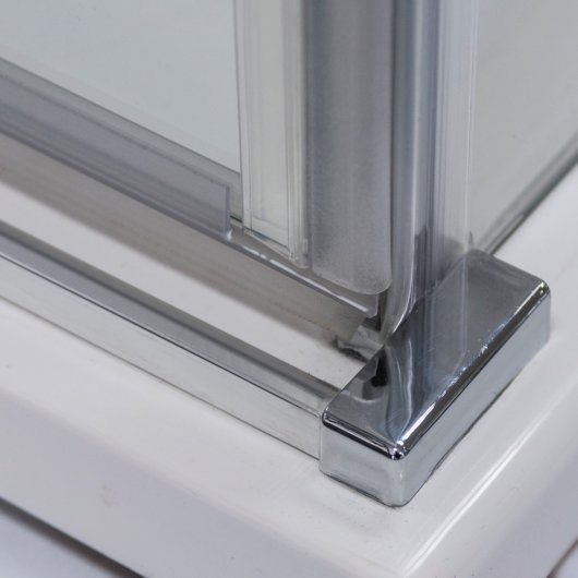 Sealing silicone flag and sill bar Brillant - closed door